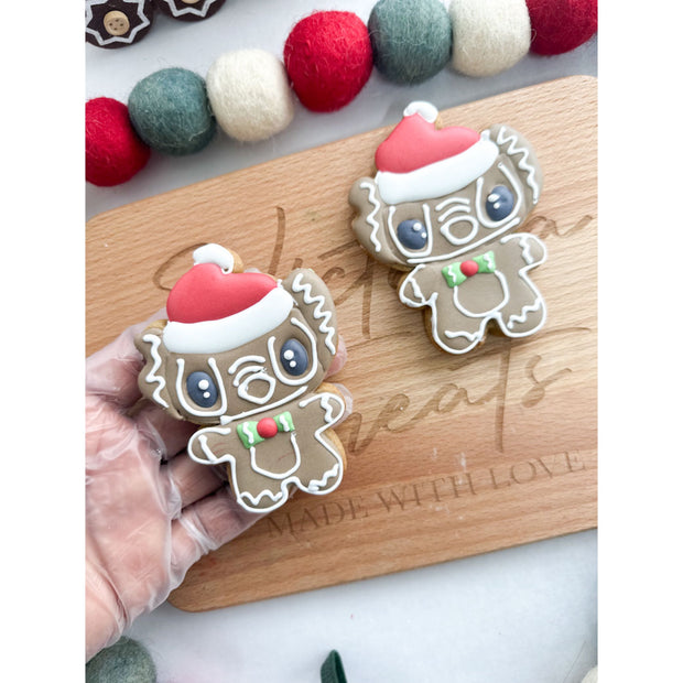 Stitch gingy cookie / Reindeer Pochacco cookies