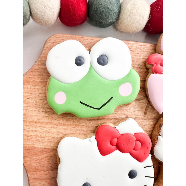 holiday hello kitty and friends stocking cookie