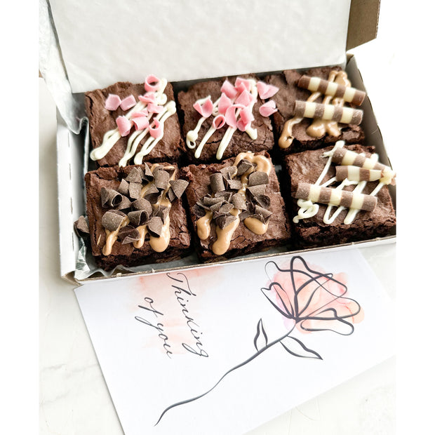 Chocolate brownies/  letterbox brownies / super soft brownies /gluten free brownie/ teachers gift/graduation gift /Father’s Day gift (Copy)