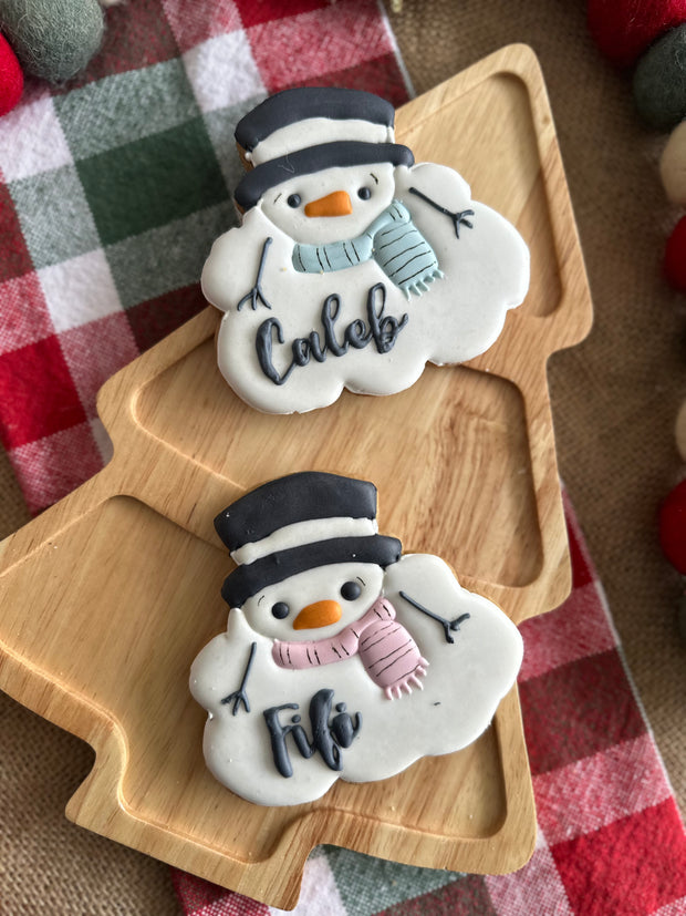 SNOW MAN /SNOW GIRL COOKIES