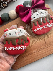 warm wishes cookie / hamper filler/ christmas gift