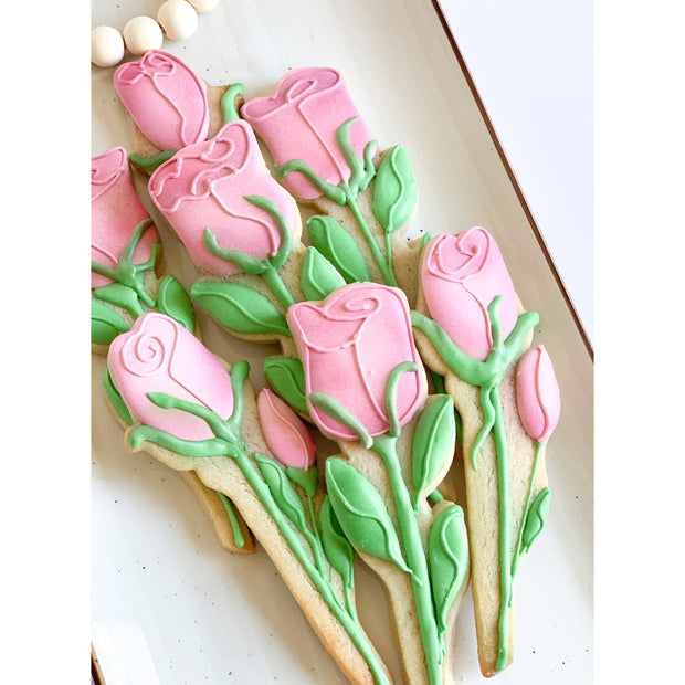 rose cookies